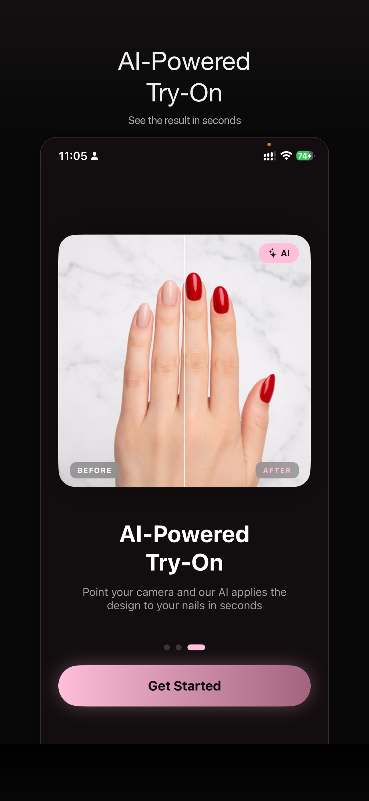 AI try-on